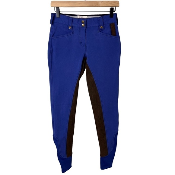 Horseware Of Ireland Pants - Horseware of Ireland Riding Pants Blue Brown Size 24 Horseback